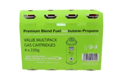 Milestone - 5 Packs Of 4 Gas Canisters - 220g -CampGearHub 220g 4pk 2
