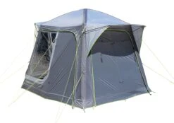 Outdoor Revolution Cayman Pursuit Air Drive-Up-To Awning -CampGearHub CaymanPursuitWhiteBackground
