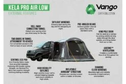Vango Kela Pro Air Low Drive Away Awning -CampGearHub kela pro air low 3